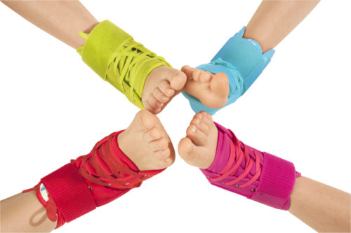 TOBILLERA INFANTIL CON SOPORTES LATERALES