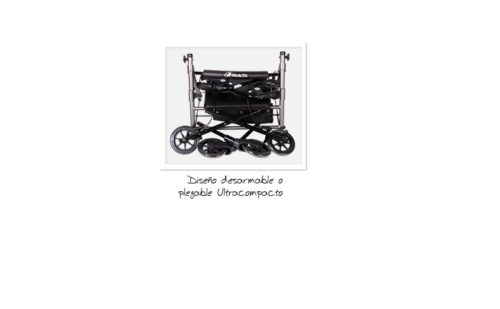 ANDADERA ROLLATOR ULTRA COMPACTA - Imagen 4