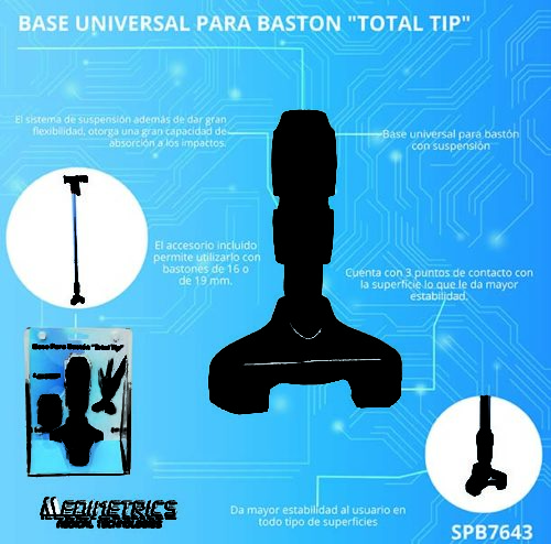 BASE PARA BASTÓN  "TOTAL TIP" - Imagen 2