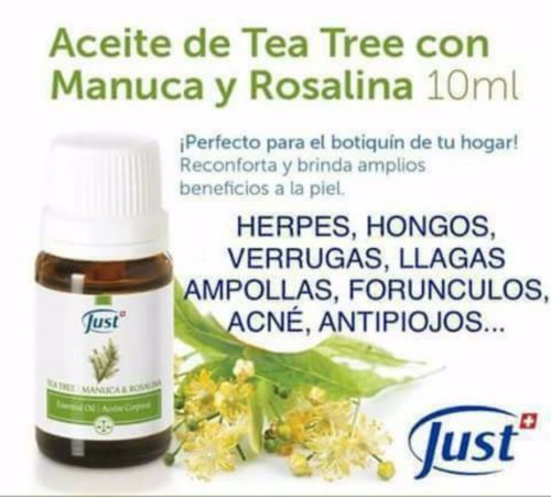 ACEITE DE TEA TREE CON MANUCA Y ROSALINA  10 ML - Imagen 2