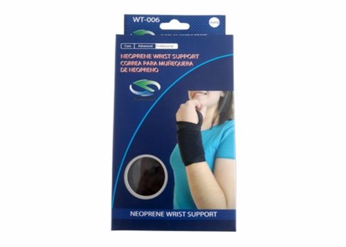 MUÑEQUERA CON PULGAR ABIERTO DE NEOPRENO