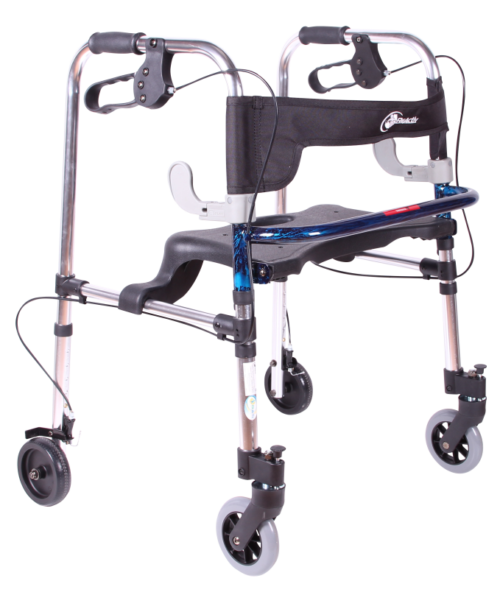 ANDADERA ROLLATOR DE LUJO EXTRA ANCHA - Imagen 2