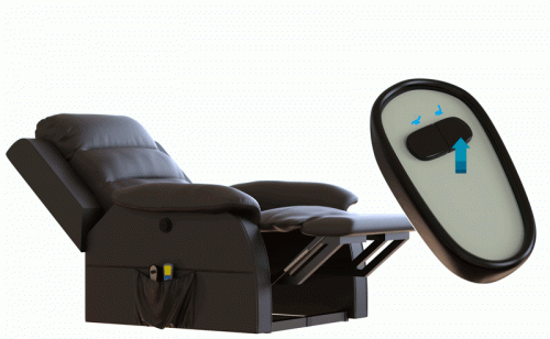 SILLON RECLINABLE THERALIFT MASAJE - Imagen 9