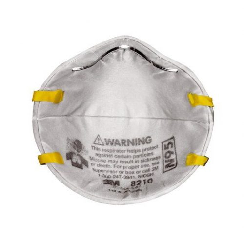 MASCARILLA RESPIRADOR 8210 MARCA 3M  CUBREBOCA C/20 PZ.